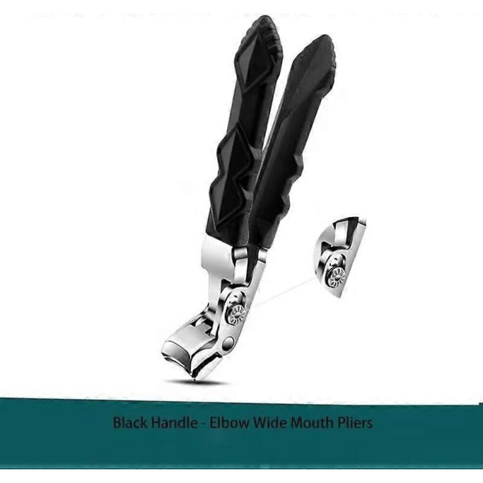 Clipmaster Pro Toenail Clippers Long Handle Sharp Curved Blades Toenail Clippers