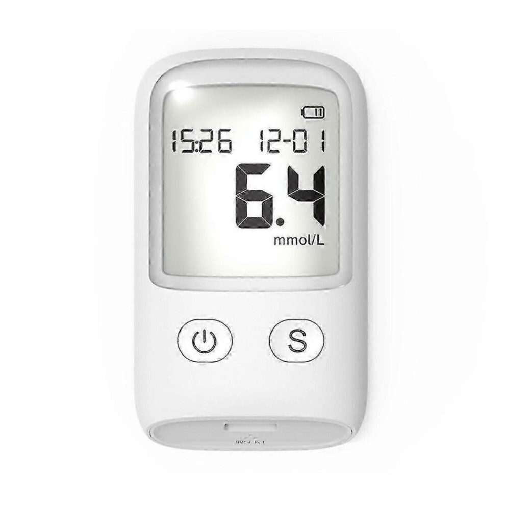 Hemoglobin Tester Hemoglobin Test Kit Glucometer Measures Blood Glucose, 50 Tests