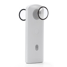 2Pcs Lens Guard Compatible with Ricoh Theta SC2/S/V Panoramic Lens Protector with Silicone Cover