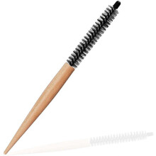 Kleine runde Haarbürste, Mini-Rundkamm, Quiff-Roller-Kamm, Haarstylingbürste, Salon-Friseurbürste, kompatibel mit dünnem Haar, kurzem Haa