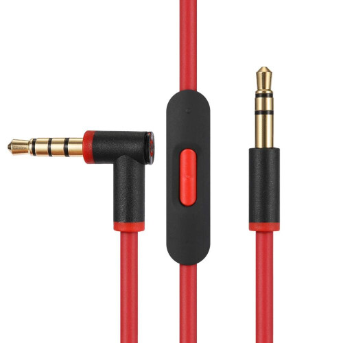 Συμβατό με καλώδιο αντικατάστασης Beats Audio με ενσωματωμένο τηλεχειριστήρ