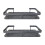 2Pcs Bathroom Aluminum Shelf Shower No Drill Wall Mounted Organizer Rectangular Storage Rack 1