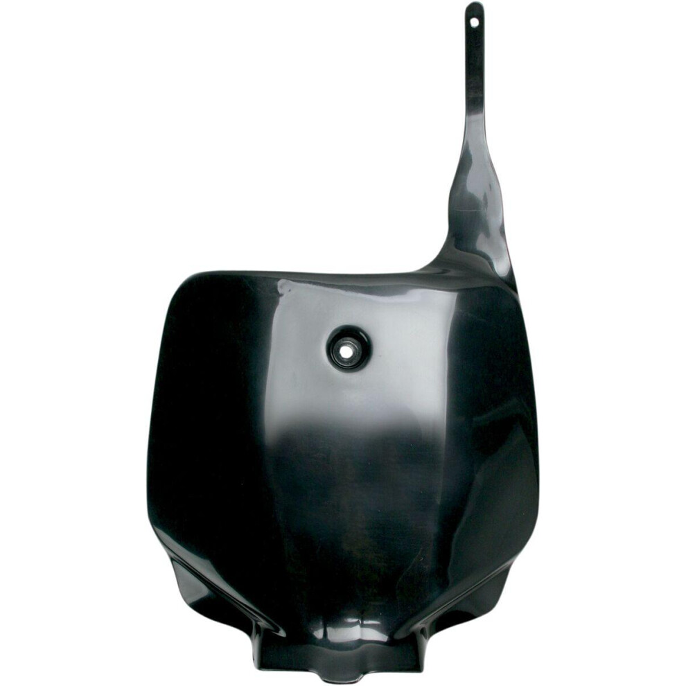 Ufo Black Front Number Board For Kawasaki Kx 85 2001-2006