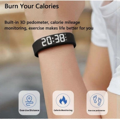 Ρολόι ξυπνητηριού Fitsleeps - Ξυπνητήρι αφύπνισης Fitsleeps, Αθόρυβη αφύπνιση με 1