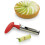 Apple Corer, Stainless Steel Kitchen Gadget Tool Fruit Er Core Remover Fruit Vegetable Tools 2