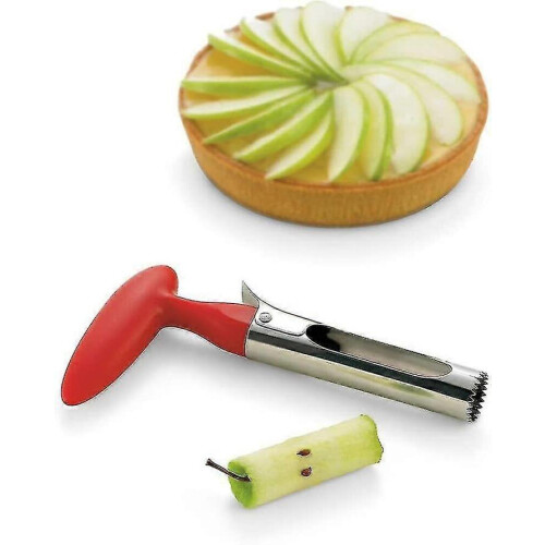 Apple Corer, Stainless Steel Kitchen Gadget Tool Fruit Er Core Remover Fruit Vegetable Tools 1