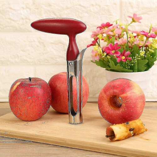 Apple Corer, Stainless Steel Kitchen Gadget Tool Fruit Er Core Remover Fruit Vegetable Tools 2