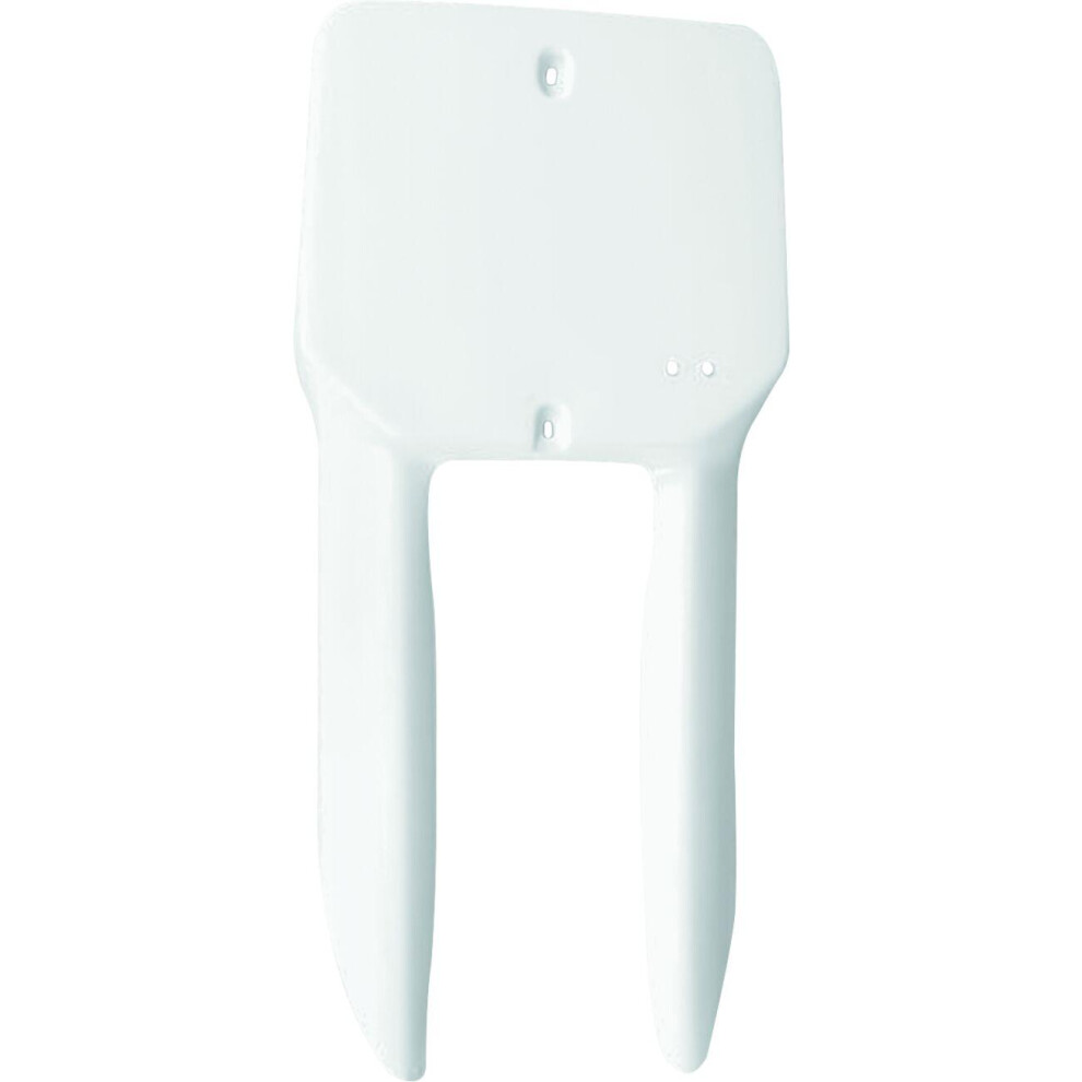 Ufo Front Number Board For Suzuki Rm80 1986-1999 - White 8052135081388