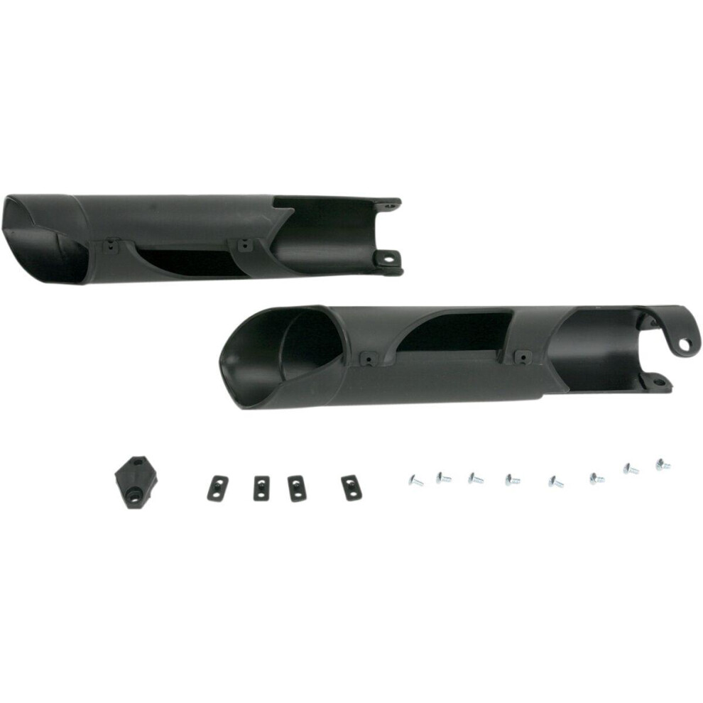 Ufo Fork Guards For Ktm Exc125 2008-2015 - Black 8052135036395