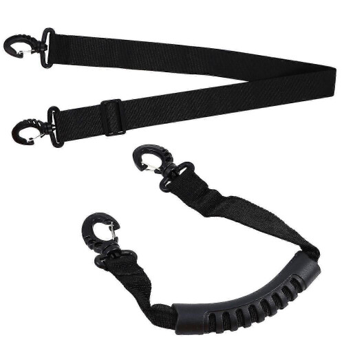 2pcs Portable Ski Boot Carrier Strap Practical Snowboard Boot Hand Carry Strap 1