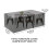 Cubierta de mesa rectangular para patio de alta resistencia, 600D, resistente, compatible con mesas y sillas de comedor para exteri 2