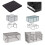Cubierta de mesa rectangular para patio de alta resistencia, 600D, resistente, compatible con mesas y sillas de comedor para exteri 5
