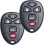 2PCS Replacement Keyless Entry Remote Car Key Fob 2
