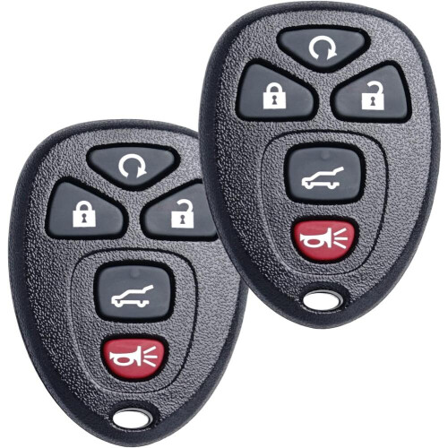 2PCS Replacement Keyless Entry Remote Car Key Fob 1
