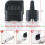 2Pcs Wrapping Paper Cutter, Gift Wrap Cutter with 2 Replaceable Blade 4 Wheels Compact Christmas Gift Wrapping Paper Roll Cutter Tool Black 5