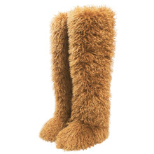 Women's Stylish Over Knee Faux Furs Snow-Thigh high t col 37
