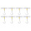 8pcs Invisible Ceiling Hooks Adhesive Mounts For Curtains-A 1