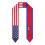 Graduation Sash with Flags Pattern Ceremony Stole For-A SS2 1