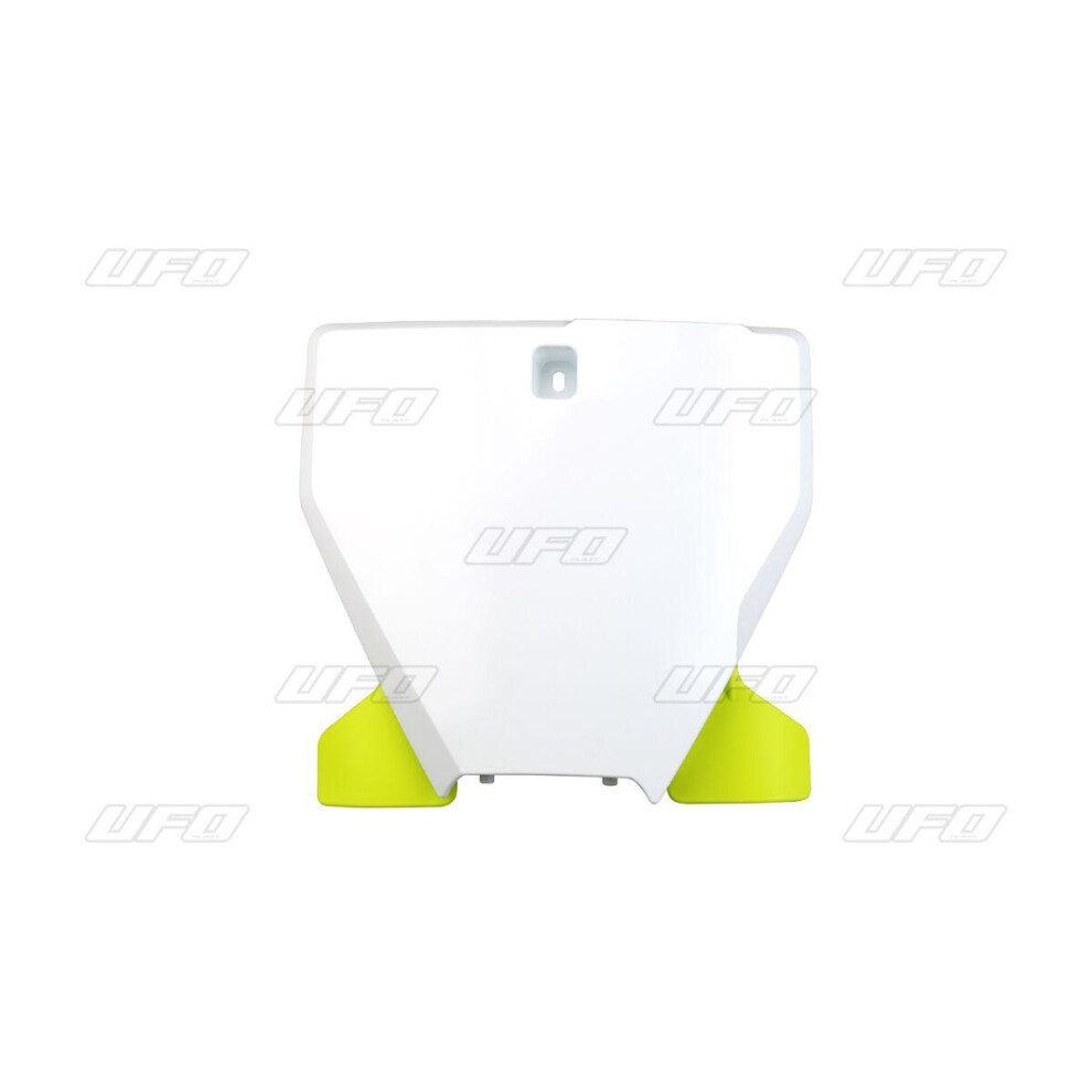 Ufo White Front Number Board For Husqvarna Fc250 2019-2022