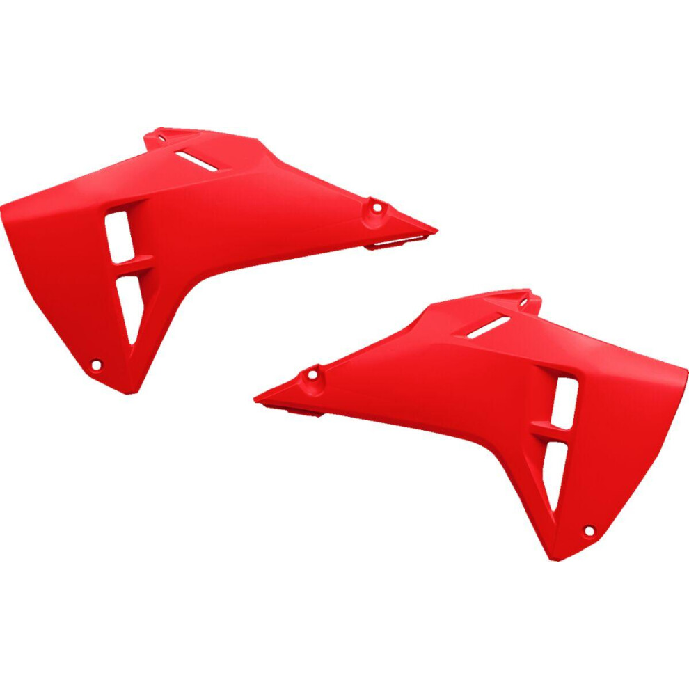 Ufo Radiator Scoops For Honda Crf250r 2025 - Red 8052135507765