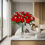 24 Head Rose Bouquet Artificial Flower Decor Gift 1