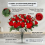 24 Head Rose Bouquet Artificial Flower Decor Gift 4