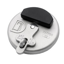 Locking Fuel Tank Cap 7X7700 for  CAT Dozer Excavator D6R D5C 311D 312D 320D 321D 323D Gray