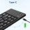 Compatibel met Huawei Mate XT Ultimate Bluetooth-toetsenbord 3