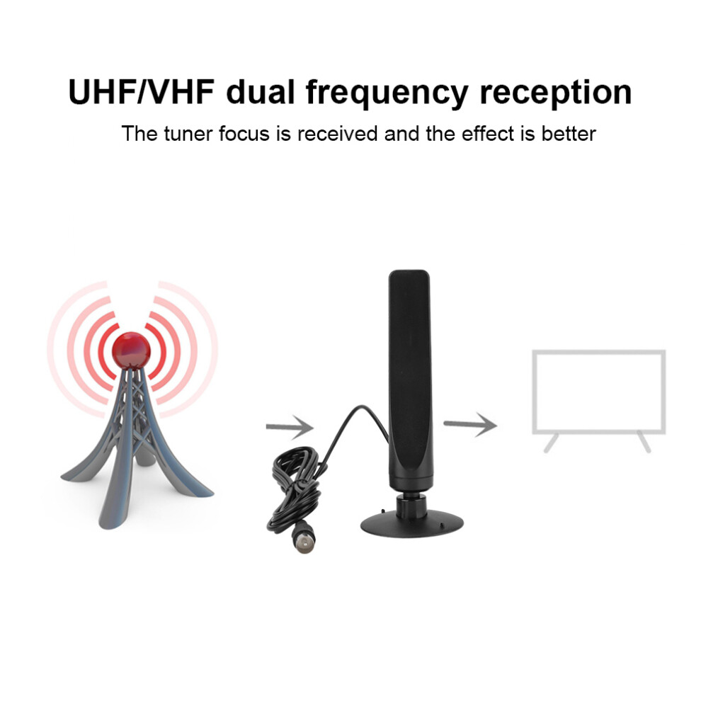 Dvb-T 35Dbi High Gain Hd Antenna - 149Cm - Black 3751393782208