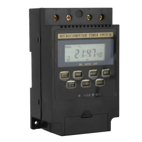 Microcomputer Digital Timer Controller KG316T 220V 25A Programmable Switch