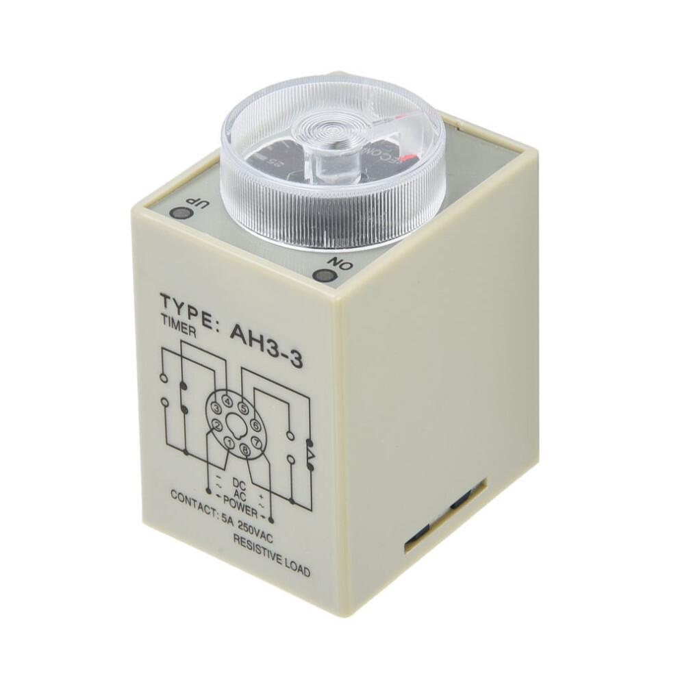 Time Relay 30S 35Mm Din Rail Timer 50X58x40mm Grey 6941393782668