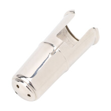 High-Quality Nickel Plated Flute Head Cap Cover for Saxophone Clarinet BB Tone