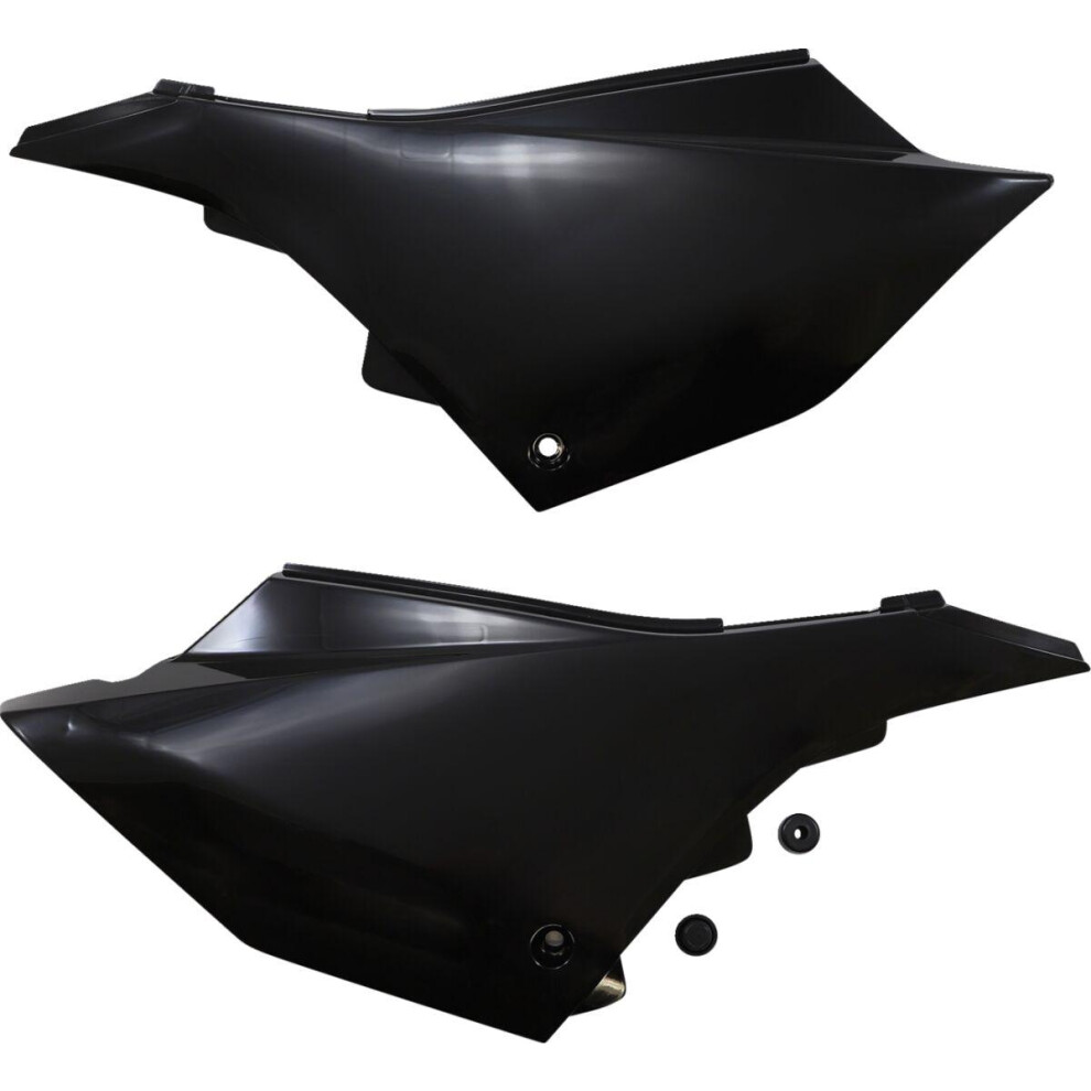 Ufo Black Side Panels For Yamaha Yz125 2022-2025