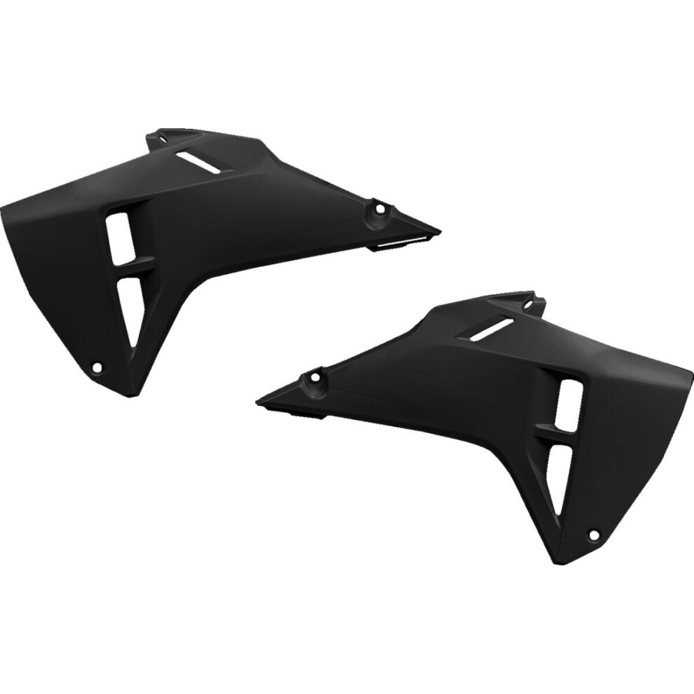 Ufo Radiator Scoops For Honda Crf250r 2025 - Black 8052135507758