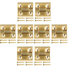 Metal Mini Hinges Small Size Hassle Easy Setups Jewelry Box