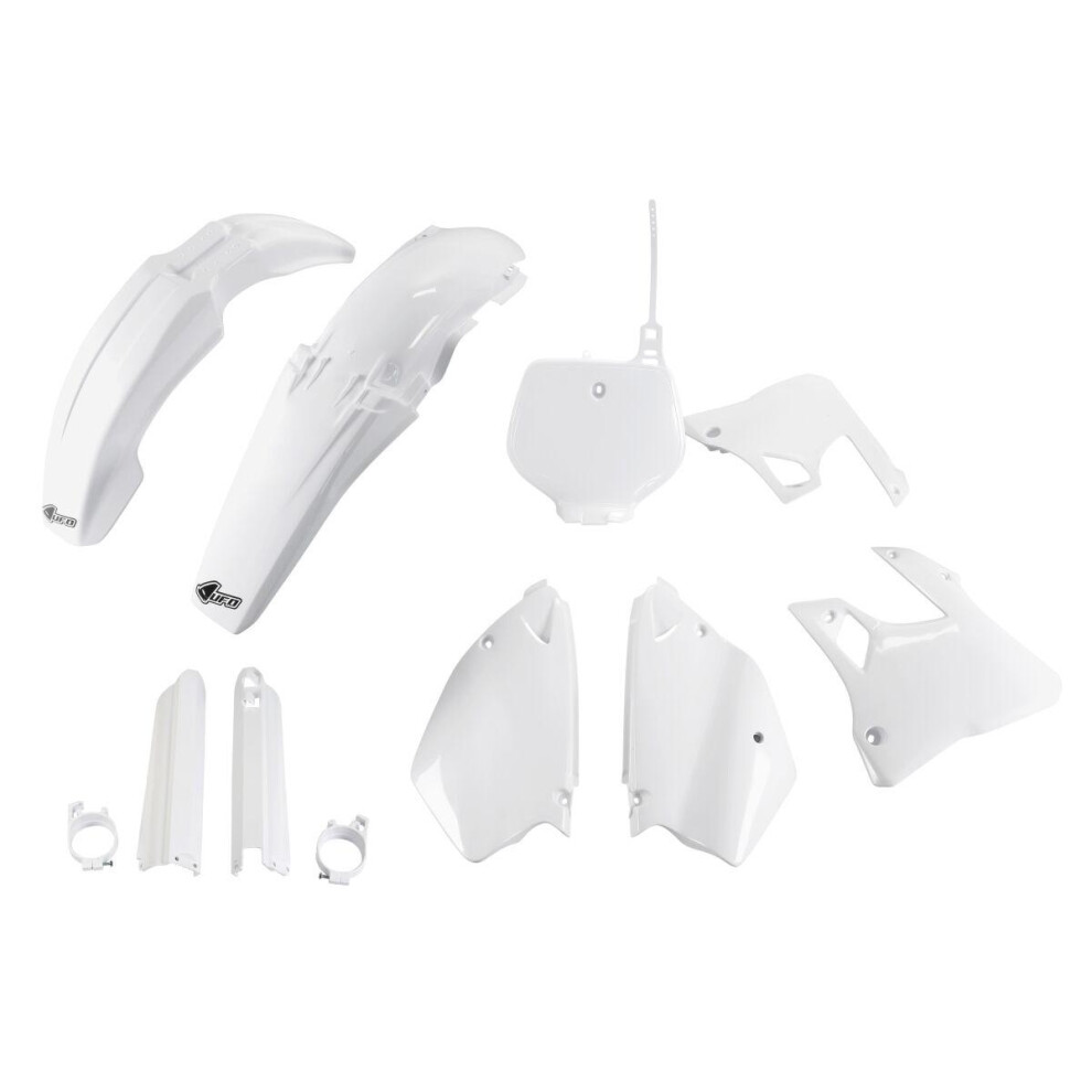 Ufo White Plastics Kit For Yamaha Yz125 1996-1999 - Oem 1996 - 1997