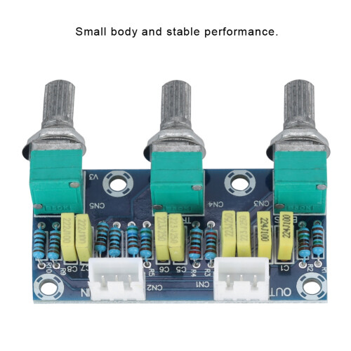 3-Channel Pre-Amplifier Module, XH2.54 3P, 22.5mm 2