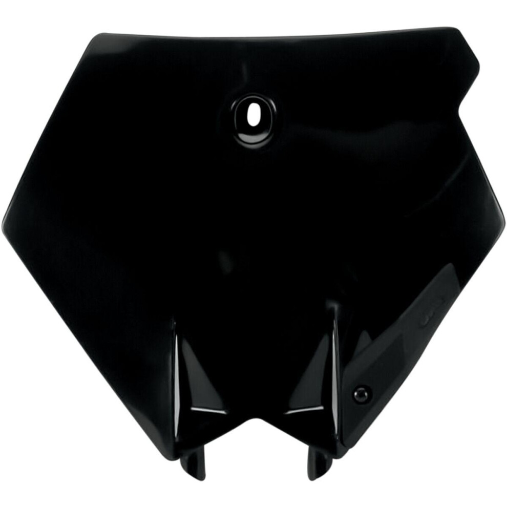 Ufo Black Front Number Board For Ktm Sx125 2003-2006