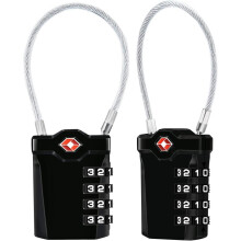 stuks Gepckschloss, 4-stellig, Zahlenschloss Fr Gepck, Digitaler Code Mit Entriegelungsalarmanzeige