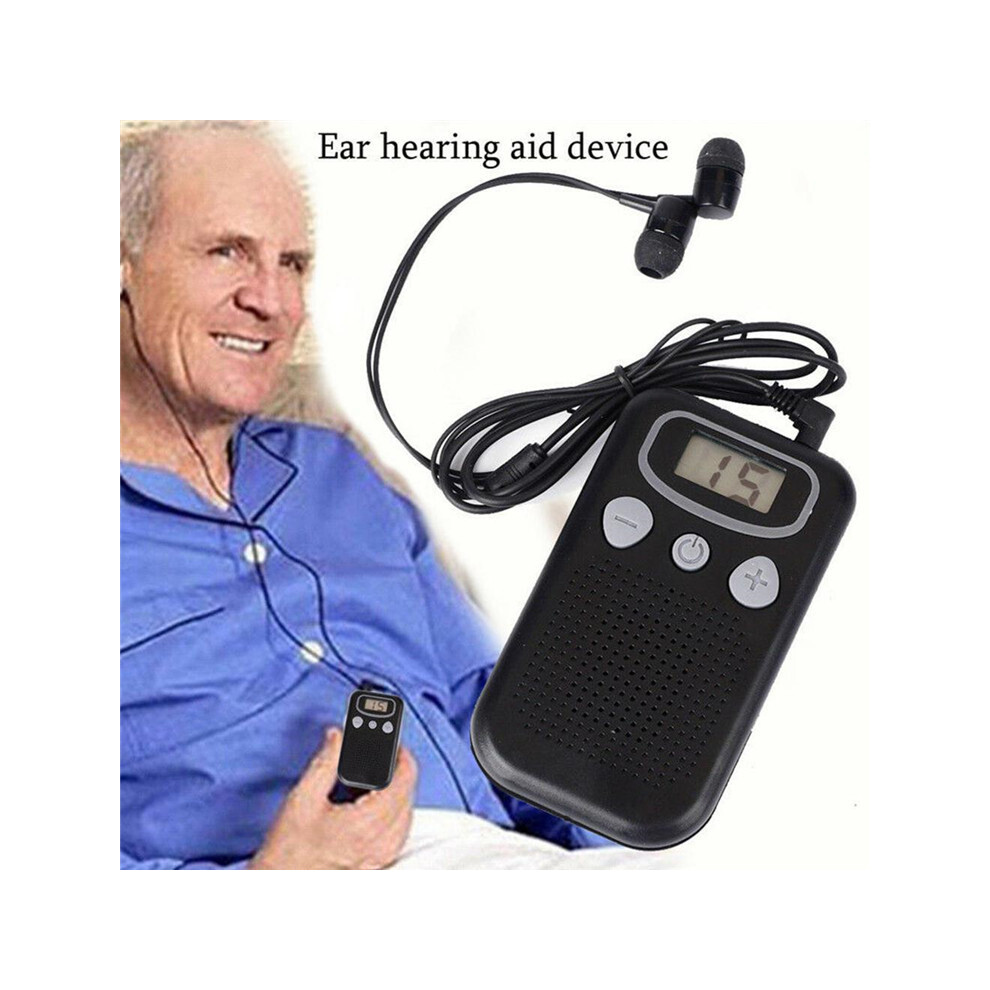 Ear hearing aid Personal Sound amplifier Pocket voice enhancement device for the elderly