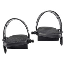 Ersatzpedale für Heimtrainer, Verbreiterte Riemen, Dynamische Fahrradpedale für den Innenbereich