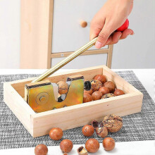 Manual Nutcracker Nut Tongs, Macadamia Nut Cracker Adjustable Heavy Duty Pecan Nut Cracker Opener Tool For Walnuts Chestnuts Pecans Hazeln