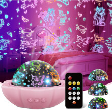 Toys for 1-10 Year Old Girls,Unicorn Gifts for Girls Night Light Projector for Kids Toddler Girls Boys Toys Age 1-10 Xmas Stocking Fillers