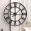 Wall Clock Asato Black 60cm 2