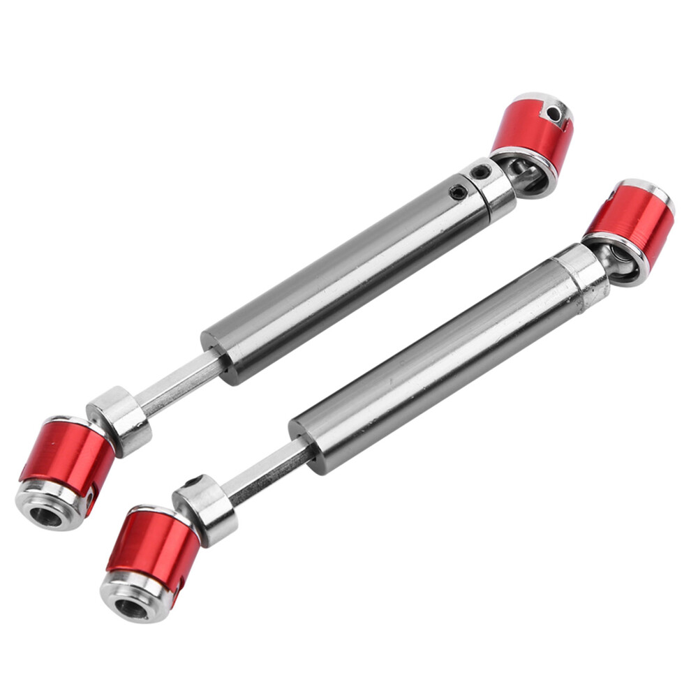 Universal Drive Shaft 2Pcs For Rc Crawler 110-155Mm Cvd Upgrade For Scx10 Cc01 4671393784158
