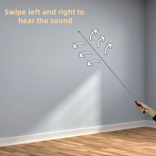 Telescopic Empty Drum Hammer Wall Floor Ceiling Tile Test Home Inspection Tool Mengxi 2