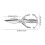 Multifunctional Heavy Duty Kitchen Shears Ultra Sharp Scissors for Meat Cutting Chicken Fish Vegetable BBQ Home Kitchen 3
