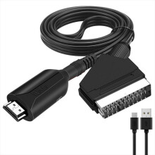 HDMI-zu-SCART-Kabel für direkten Anschluss