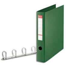 Esselte Ordner mit 4 Ringen grün 82406