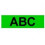 Brother Cassette ruban Brother TZ731 - Noir/Vert - 12 mm x 8 m 1